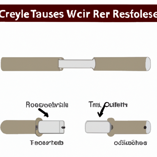 How does a porcelain tube resistor work?