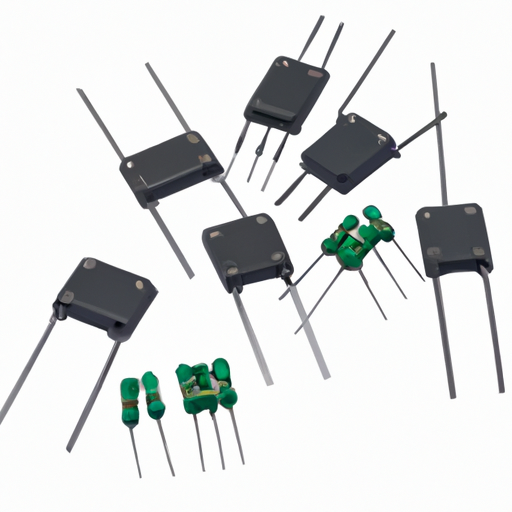 What are the important product categories of DC resistors?