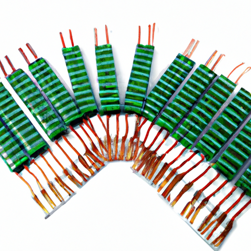 What product types do corrugated resistors include?