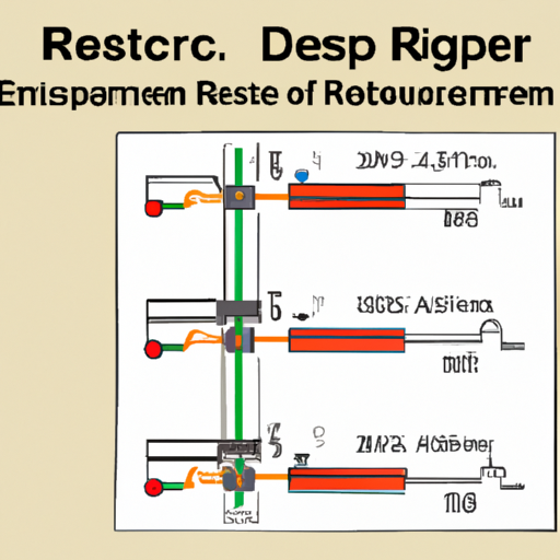 What are the product standards for resistor wiring diagrams?