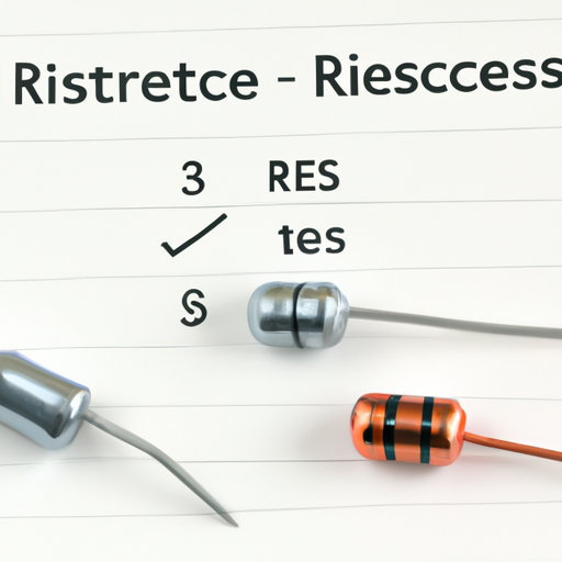 Recommendations for similar resistive components of resistors