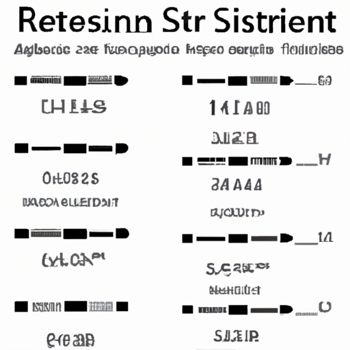 Mainstream resistor circuit symbols product series parameters