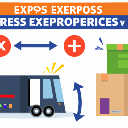 How does express delivery of battery-powered products work?