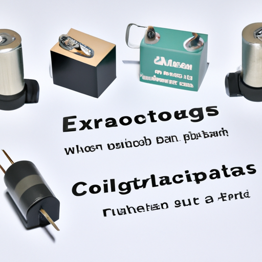 What are the important product categories of electrolytic capacitors?