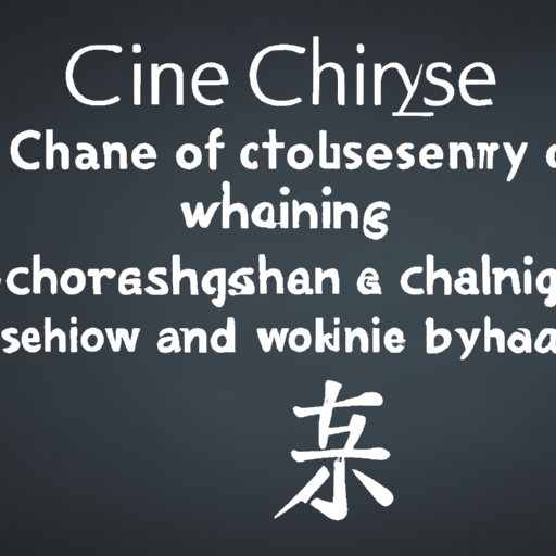 How does Chinese character classification work?