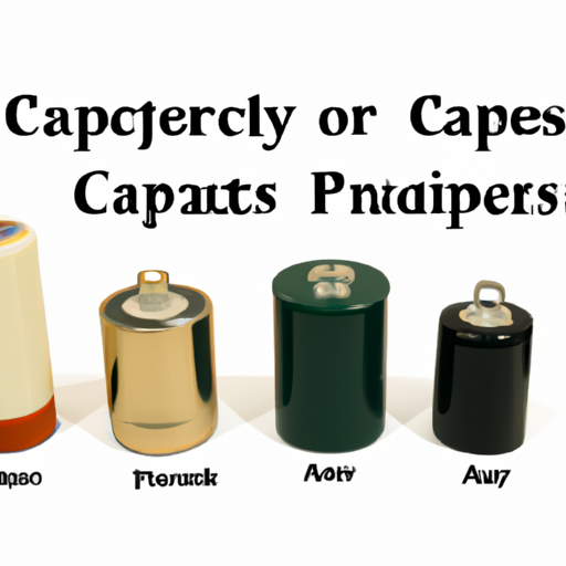 What product types are included in the capacity of capacitors?