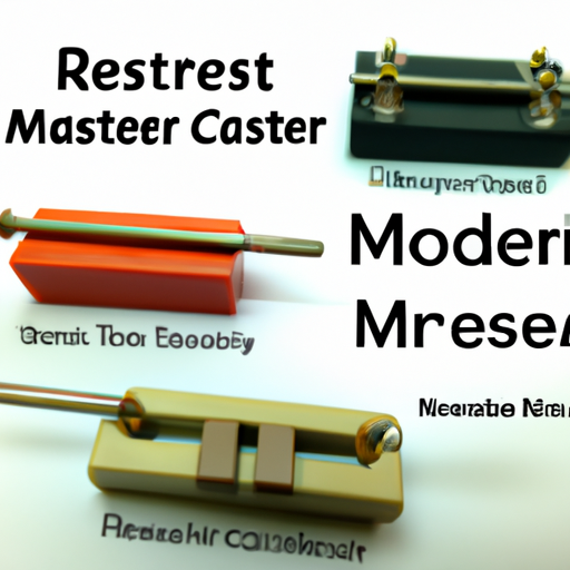 What are the important product classifications of resistor models?