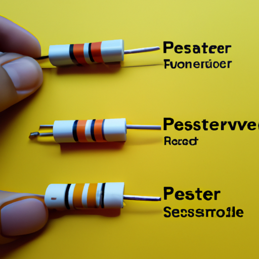 What are the product standards for the main parameters of resistors?