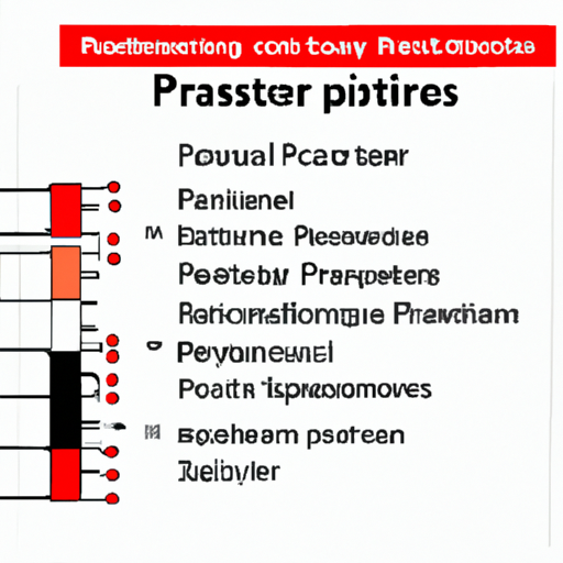 What are the important product categories for the main parameters of resistors?