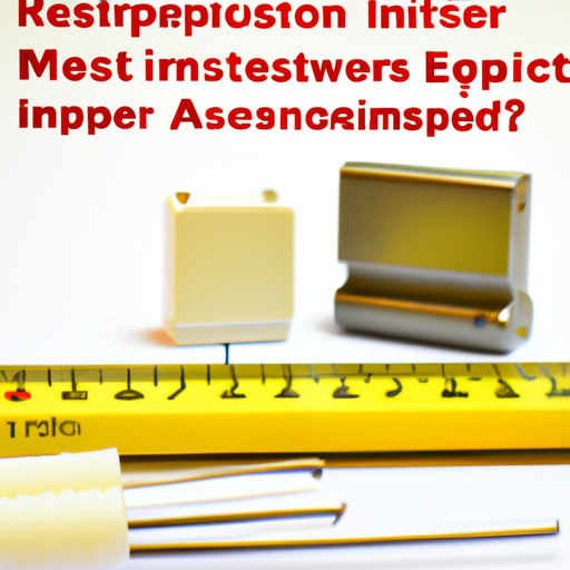 What industries are the application scenarios for resistor measurement included in?