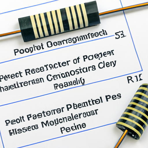 What important industry-related patents does power resistors contain?