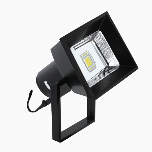 What are the product features of LED floodlights in stock?