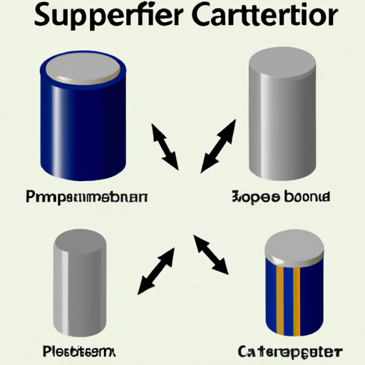 What components and modules does a supercapacitor contain?