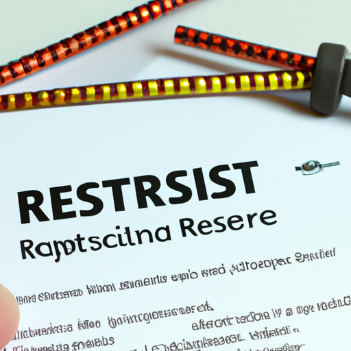 Standard resistor product training precautions