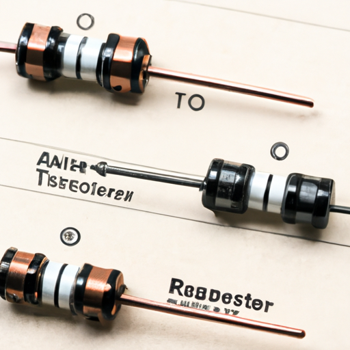 电阻器的主要参数都有哪些主流型号？