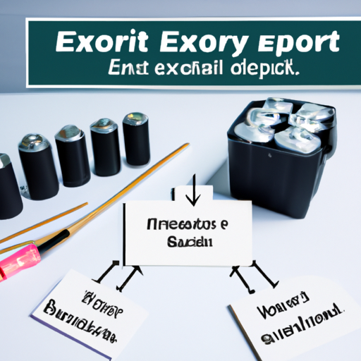 What is the export production process of mainstream products with batteries?