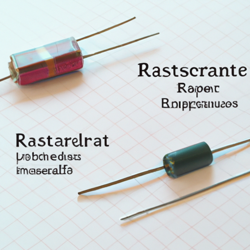 What are the product standards for what components are resistors?