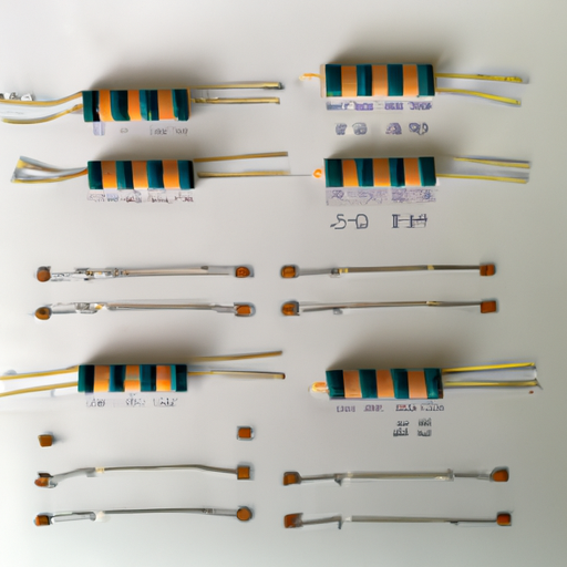 The latest resistor parameter specifications