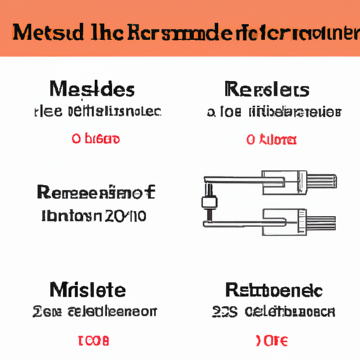 What are the product features of resistor standards?