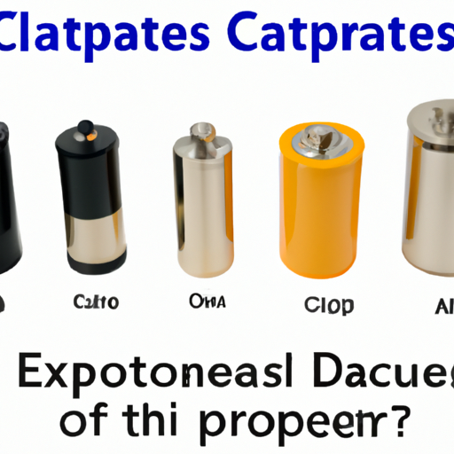 What product types do capacitors include?