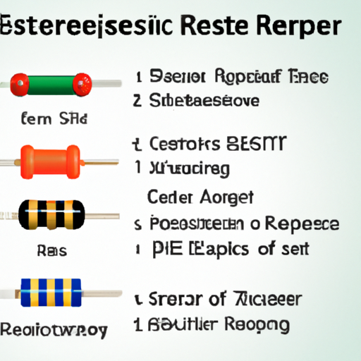 What are the important product categories for resistor classification?