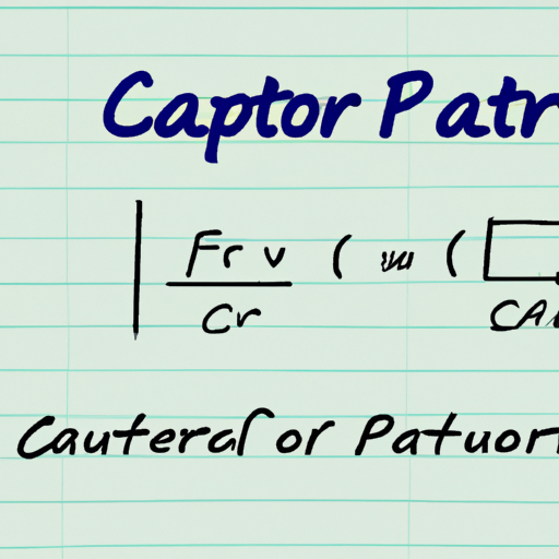 Capacitor Formula Product Training Notes