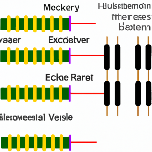 What components and modules does a metal film resistor contain?