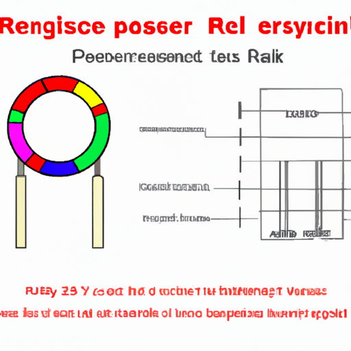 The latest color ring resistor specification sheet