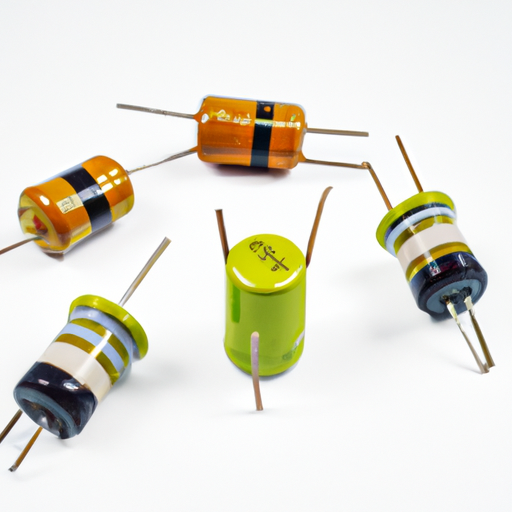 What are the important product categories of compensation capacitors?