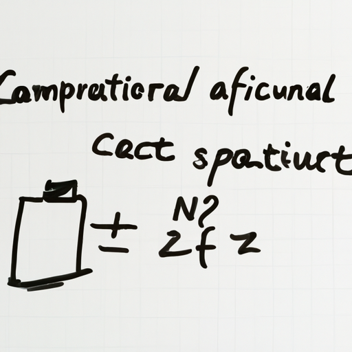 What kind of product is the capacitance formula of a capacitor?