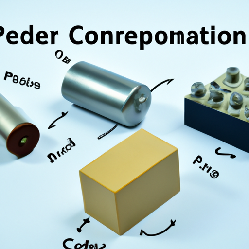 What are the common production processes for capacitor models?