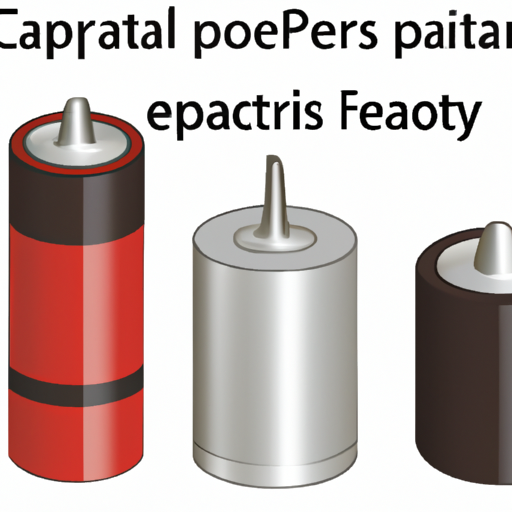 What product types do capacitors include?