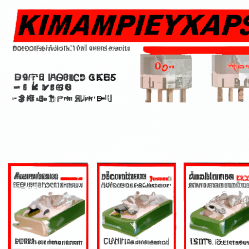 Mainstream capacitor company product series parameters