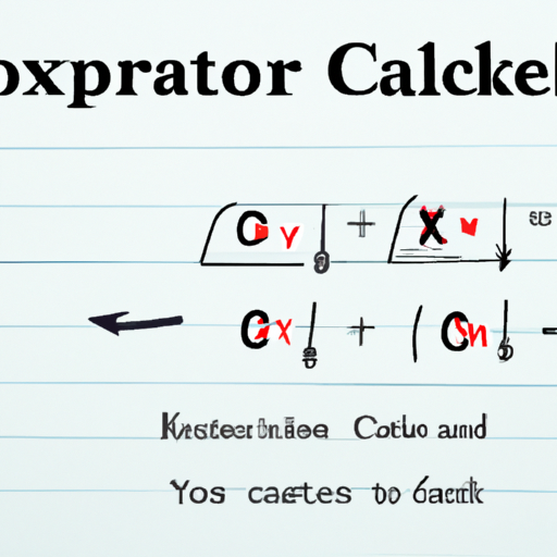 How does capacitor calculation work?