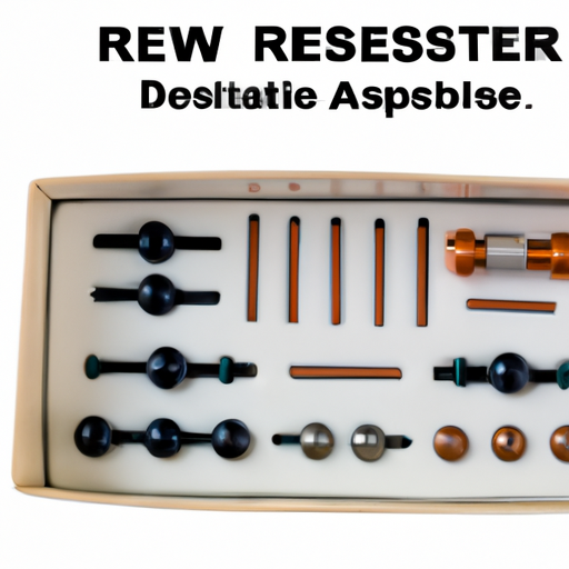 What components and modules does a resistor box contain?