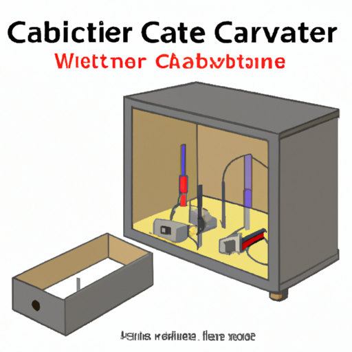 How does a capacitor cabinet work?