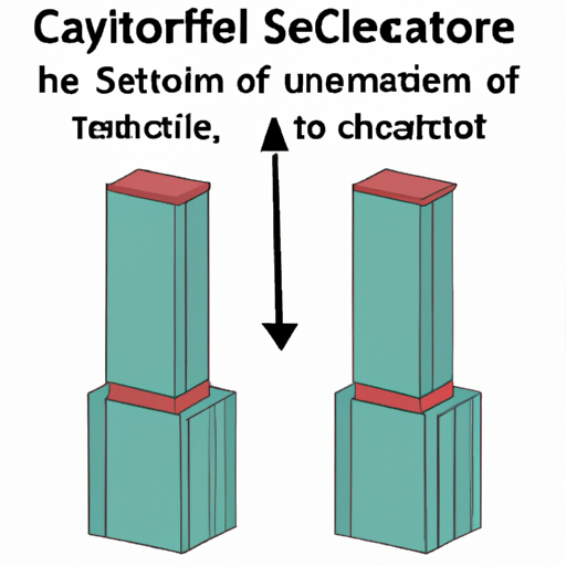 How should the off-the-shelf capacitor structure be selected?