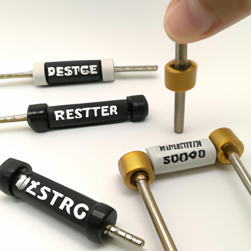 What are the product standards for resistor connection methods?