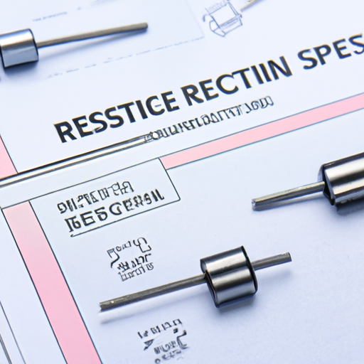 What are the defined product types of popular resistors?