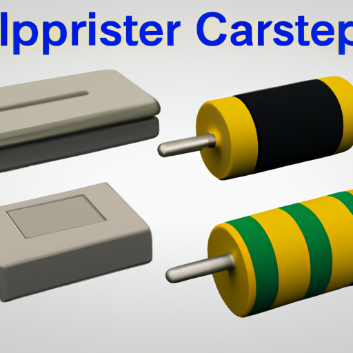 What industries are the application scenarios of capacitors and capacitors included?