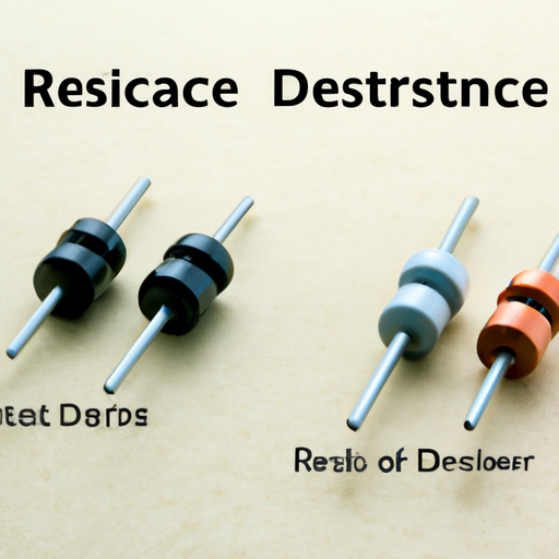 What are the resistance product models of popular resistors?