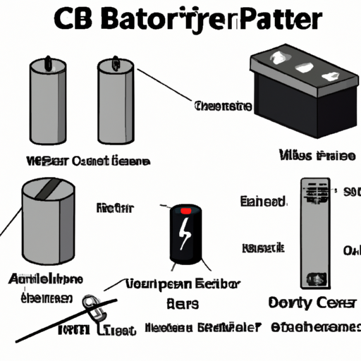 What components and modules does a battery capacitor contain?