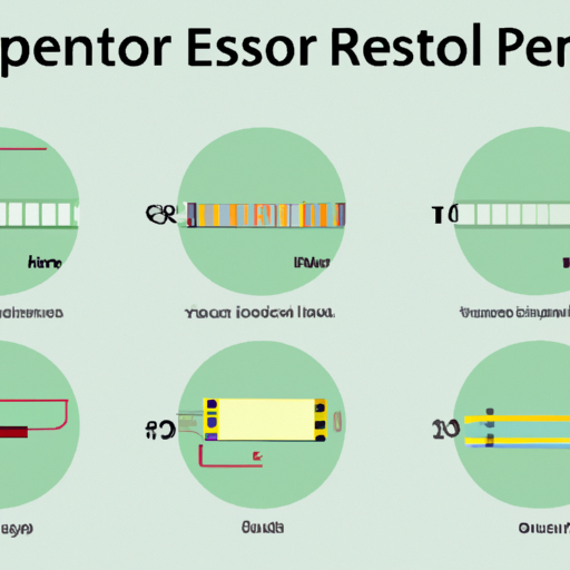 What are the common production processes for resistor parameters?