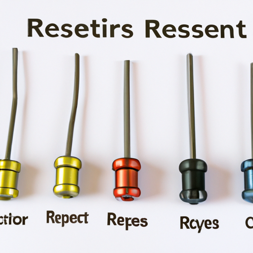 What are the types of popular resistor resistance values?