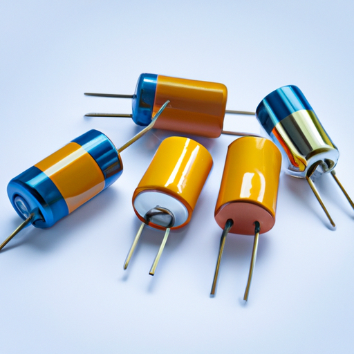 What are the product characteristics of standard capacitors?