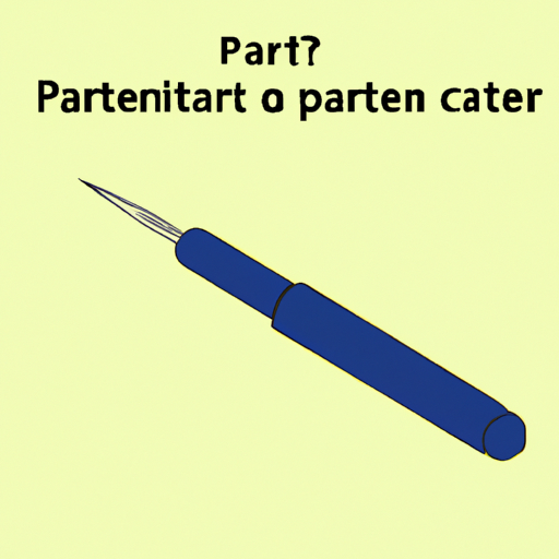 What is the principle of a capacitor pen?