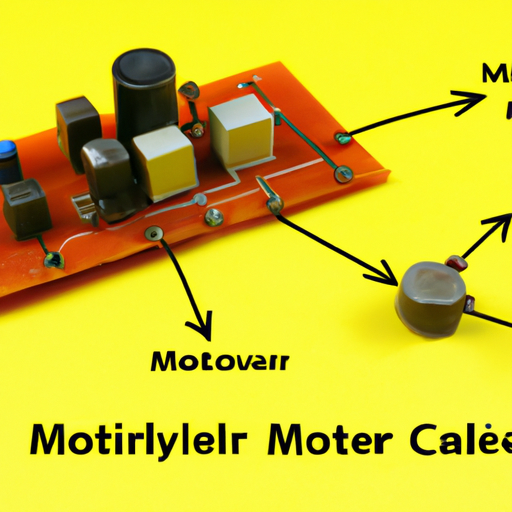 What components and modules are included in the capacitor model?