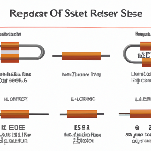 What are the product characteristics of resistor standards?