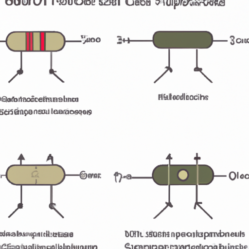 What are the product models of popular resistors in circuits?