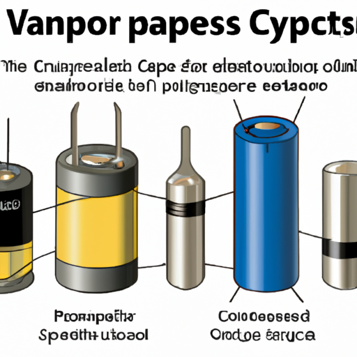 What product types do capacitors include?